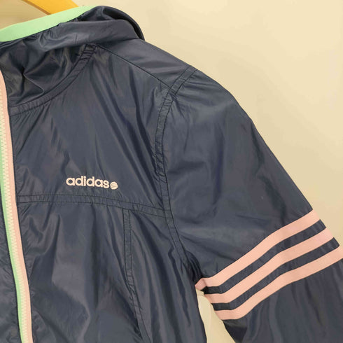 アディダス adidas adidas NEO フーデット ジップアップ ナイロン パーカー レディース JPN:M