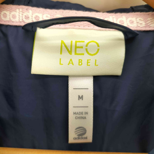 アディダス adidas adidas NEO フーデット ジップアップ ナイロン パーカー レディース JPN:M