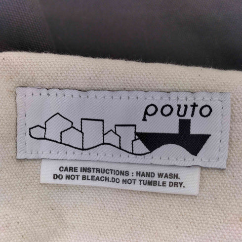POUTO CANVAS SINGLE TOTE キャンバストート レディース