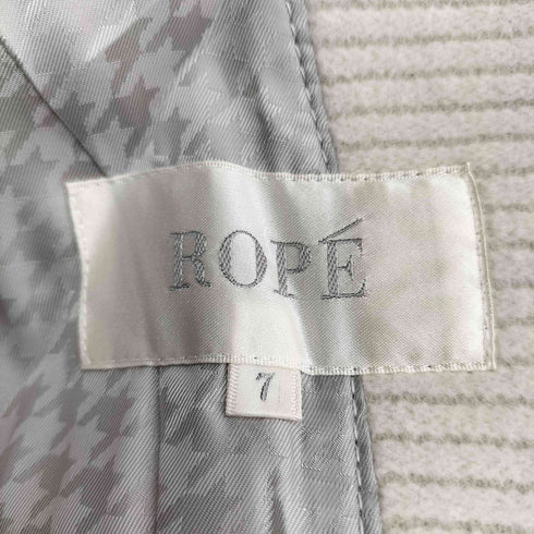 ロペ ROPE ウール アンゴラ ミドルコート レディース