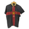 ポロバイラルフローレン Polo by RALPH LAUREN 90S CUSTOM FIT 2トーン クロス切替 ポロシャツ フェード メンズ import:M