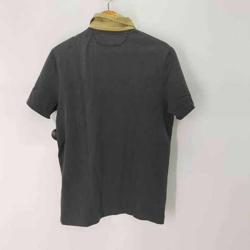 ポロバイラルフローレン Polo by RALPH LAUREN 90S CUSTOM FIT 2トーン クロス切替 ポロシャツ フェード メンズ import:M