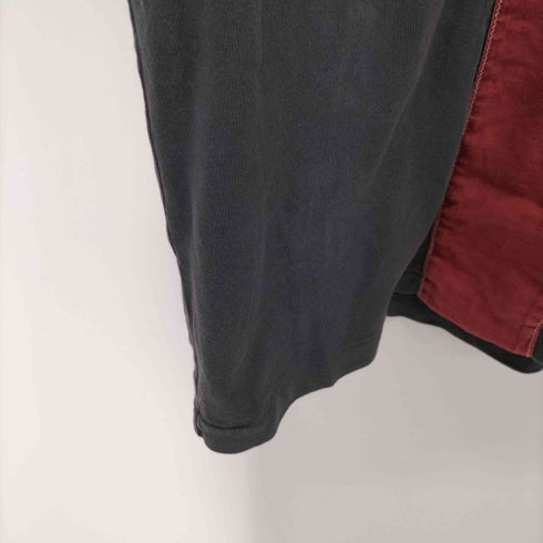 ポロバイラルフローレン Polo by RALPH LAUREN 90S CUSTOM FIT 2トーン クロス切替 ポロシャツ フェード メンズ import:M