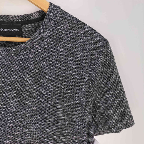エンポリオアルマーニ EMPORIO ARMANI 裾ロゴ ストレッチ クルーネックTシャツ メンズ import:M