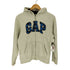 ギャップ Gap フード裏 サーマル ロゴ チェック柄 ジップアップ パーカー y2k メンズ JPN:XXL