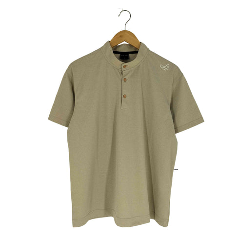 HERG BOX STAND COLLOR POLO MEN ボックス スタンド ポロシャツ メンズ