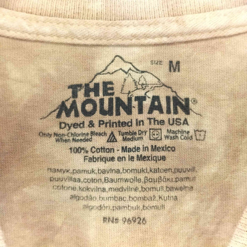 ザマウンテン the mountain アニマルプリントTシャツ メンズ import:M