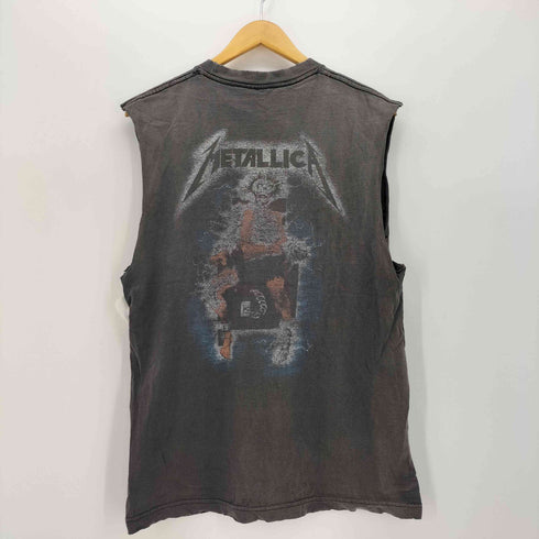 00S ALSTYLEボディ ヘヴィメタル・バンド 両面プリント ノースリーブ Tシャツ メンズ