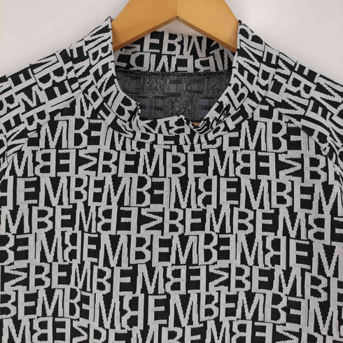 マスターバニーエディション MASTER BUNNY EDITION ロゴ ハイネック 半袖Tシャツ メンズ JPN:5