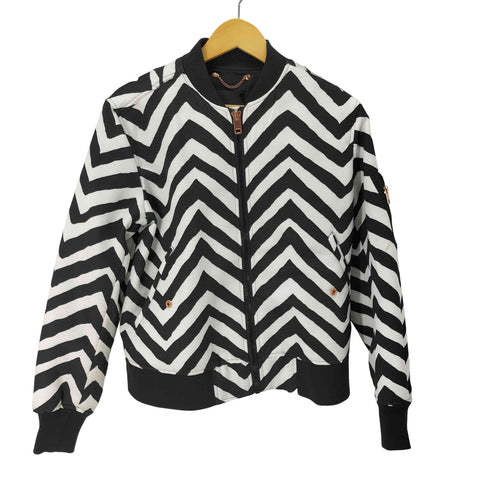 ディーゼル DIESEL G-Soledad Bomber Jacket ゼブラ柄 ボンバー フライトジャケット MA-1 メンズ import:S