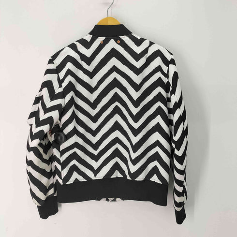 ディーゼル DIESEL G-Soledad Bomber Jacket ゼブラ柄 ボンバー フライトジャケット MA-1 メンズ import:S