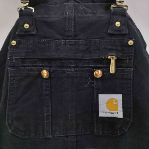 カーハート Carhartt メキシコ製 裏地キルティング ダブルニー オーバーオール メンズ 34×32