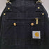 カーハート Carhartt メキシコ製 裏地キルティング ダブルニー オーバーオール メンズ 34×32