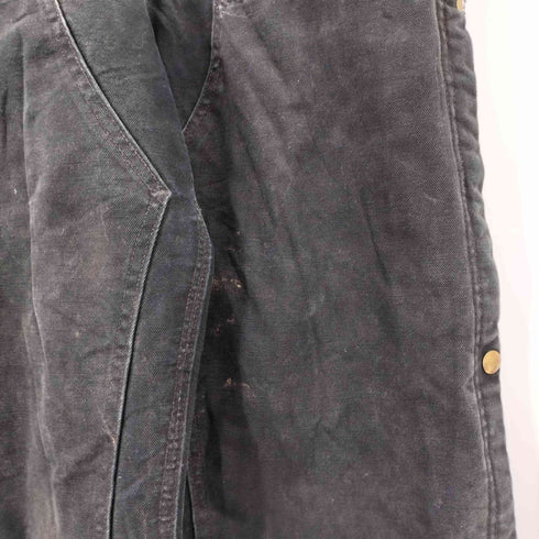 カーハート Carhartt メキシコ製 裏地キルティング ダブルニー オーバーオール メンズ 34×32