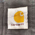 カーハート Carhartt メキシコ製 裏地キルティング ダブルニー オーバーオール メンズ 34×32