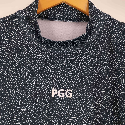 パーリーゲイツ PEARLY GATES PGGシリーズ 総柄 モックネックシャツ メンズ JPN:5