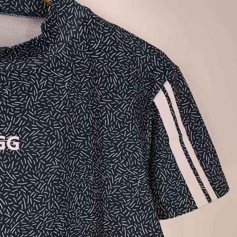 パーリーゲイツ PEARLY GATES PGGシリーズ 総柄 モックネックシャツ メンズ JPN:5