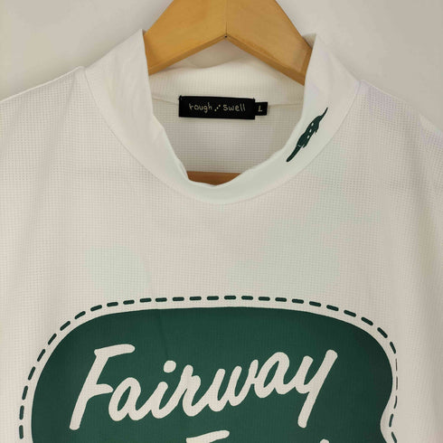 ROUGH&SWELL FAIRWAY FEVER MOCK モックネック 半袖ポロシャツ メンズ import:L