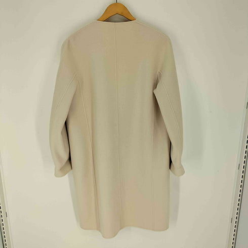 セオリーリュクス theory luxe カシミヤ混 ウール ダブルフェイス ロング コート レディース 038