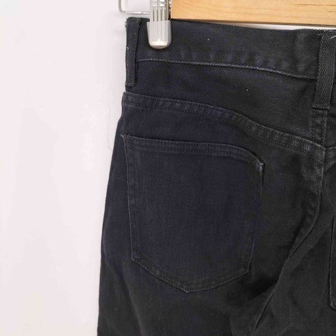 ステューシー Stussy ジップフライ ストレート デニムパンツ ブラックデニム メンズ US:30-31