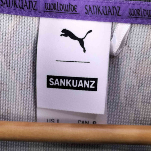 プーマ PUMA SANKUANZ 19ss ull Zip Track Jacket Camo 袖ライン迷彩柄トラックジャケット メンズ import:L