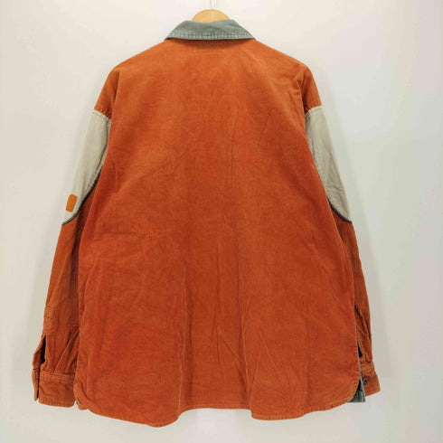 BIGSTAR ACTIVE 配色 ジップアップ コーデュロイジャケット メンズ import:XL
