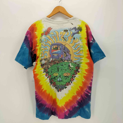 リキッドブルー LIQUID BLUE 90S USA製 コピーライト1994 Summer Tour タイダイ バンドTシャツ ボロT シングルステッチ メンズ import:L