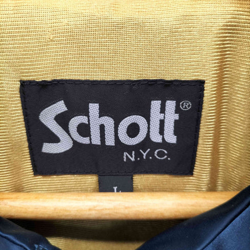 ショット Schott COACH JACKET EAGLE&FLAG コーチジャケット メンズ import:L