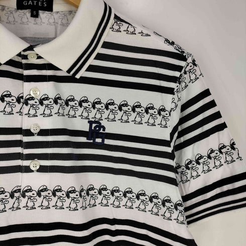 パーリーゲイツ PEARLY GATES キャラクター ボーダー ポロシャツ メンズ JPN:5