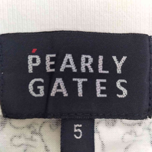 パーリーゲイツ PEARLY GATES キャラクター ボーダー ポロシャツ メンズ JPN:5