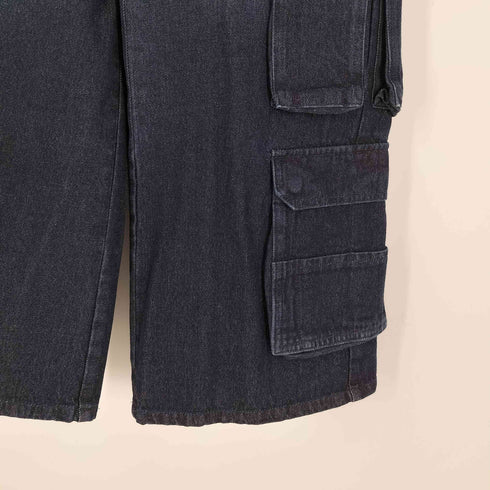 クレイル CLEL 3D Many Pocket Denim Cargo Pants / 3Dメニーポケット デニムカーゴパンツ メンズ JPN:S