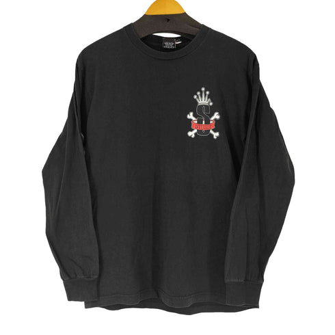 ステューシー Stussy クラウンロゴ L/S Tシャツ メンズ JPN:M