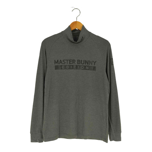 マスターバニーエディション MASTER BUNNY EDITION レーヨン混 ロゴ ハイネックシャツ メンズ JPN:4