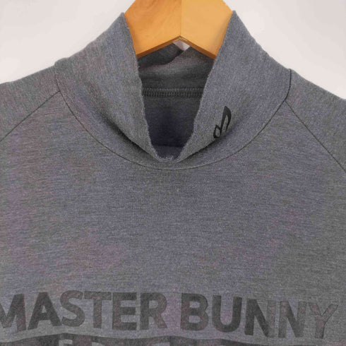 マスターバニーエディション MASTER BUNNY EDITION レーヨン混 ロゴ ハイネックシャツ メンズ JPN:4