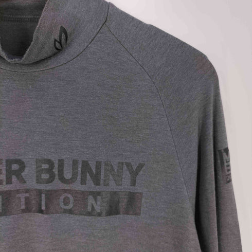 マスターバニーエディション MASTER BUNNY EDITION レーヨン混 ロゴ ハイネックシャツ メンズ JPN:4