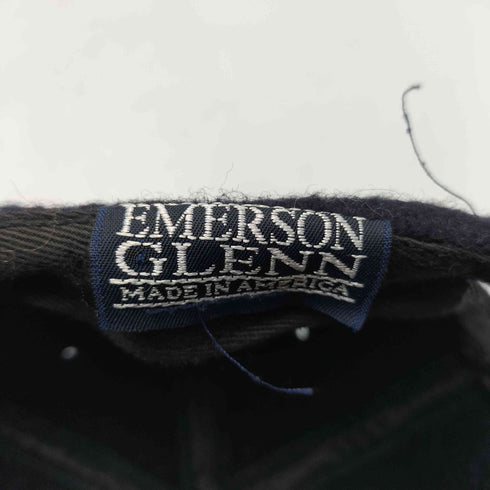 EMERSON GLENN 80-90S ロゴ 6パネル ウール キャップ メンズ