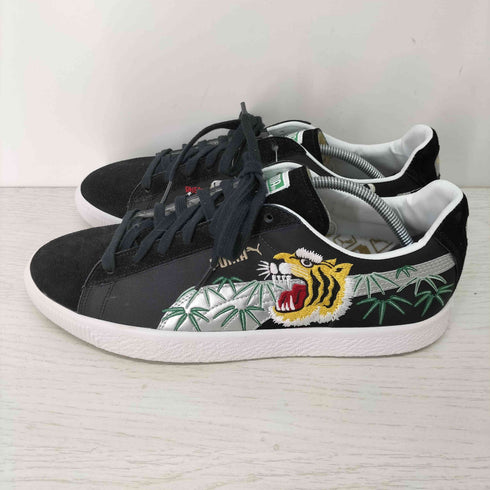 プーマ PUMA Suede Vintage MIJ Sukajan Black スウェード ヴィンテージ MIJ スカジャン ブラック スニーカー メンズ JPN:27.5