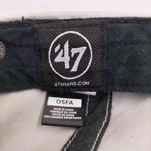 フォーティセブンブランド 47 BRAND ロゴ刺繍 6パネル ベースボール キャップ レディース