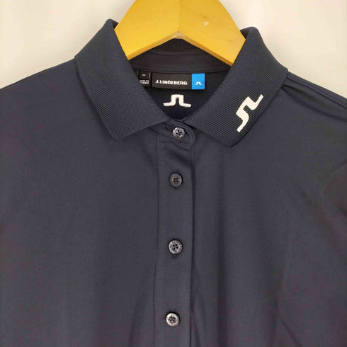 ジェイリンドバーグ J.LINDEBERG ロゴ 半袖ポロシャツ レディース import:M