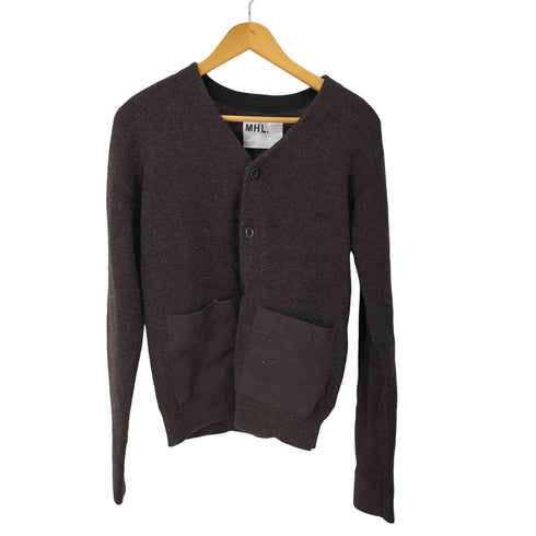 エムエイチエル MHL. DRY WOOL RIB カーディガン メンズ JPN:M