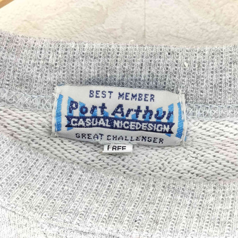 port arthur 前Vガゼット スウェット トップス レディース FREE