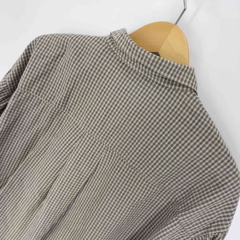 ジャーナルスタンダードレリューム JOURNAL STANDARD relume 25AW チェック柄 オーバーサイズ シャツ メンズ F