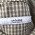 ジャーナルスタンダードレリューム JOURNAL STANDARD relume 25AW チェック柄 オーバーサイズ シャツ メンズ F