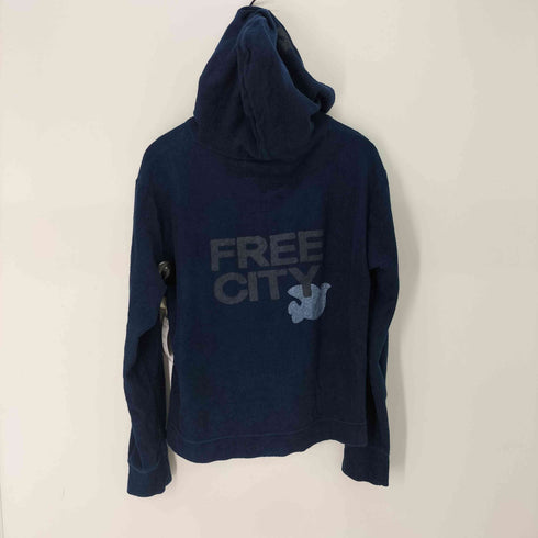 ハリウッドランチマーケット HOLLYWOOD RANCH MARKET FREE CITY PILE FULL ZIP PARKA パイル ジップ パーカー 後染め ダブルジップ メンズ JPN:2