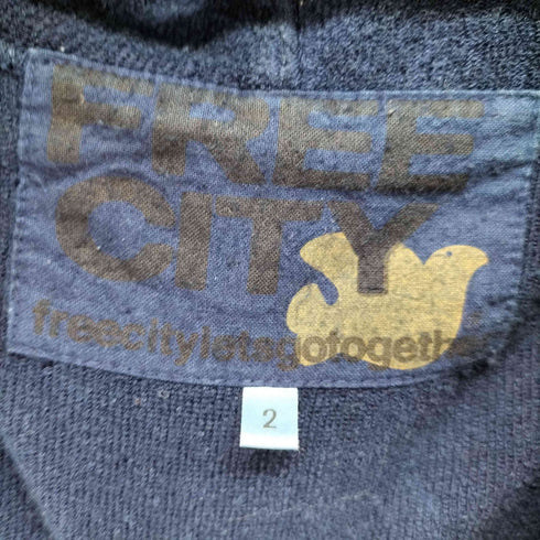 ハリウッドランチマーケット HOLLYWOOD RANCH MARKET FREE CITY PILE FULL ZIP PARKA パイル ジップ パーカー 後染め ダブルジップ メンズ JPN:2