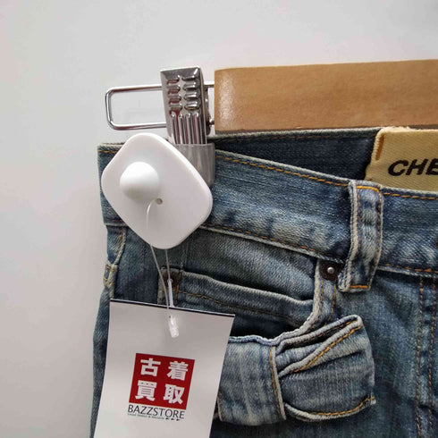 モスキーノチープアンドシック MOSCHINO CHEAP&CHIC イタリア製 リボン デザイン ストレート デニム パンツ レディース 38