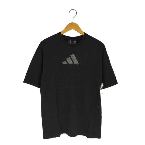 アディダス adidas ラメロゴ クルーネックTシャツ レディース JPN:M