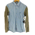 コムデギャルソンシャツ COMME des GARCONS SHIRT 20SS フランス製 再構築 ストライプ アンダー アームカット シャツ メンズ JPN:XS