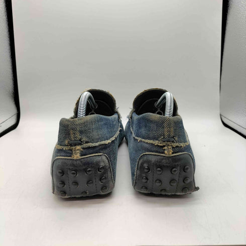 トッズ TOD’S イタリア製 デニム スリッポン シューズ ドライビング シューズ メンズ 6A