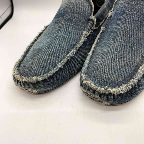 トッズ TOD’S イタリア製 デニム スリッポン シューズ ドライビング シューズ メンズ 6A